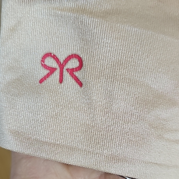 Ruby Ribbon Cream Racer Back Bra - Picture 2 of 9